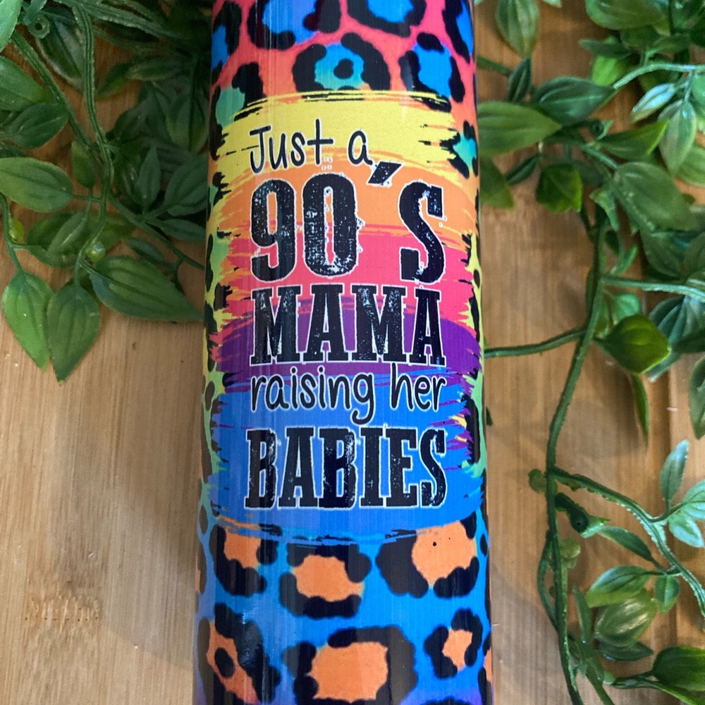 90s mama tumbler- 20oz